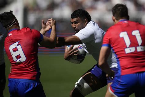 Samoa shakes up back row and midfield for must-win Japan game at the Rugby World Cup